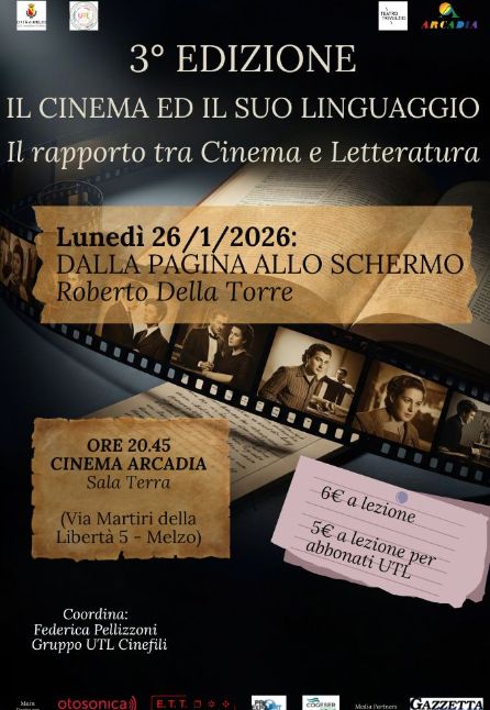 CORSO CINEMA E LETTERATURA - LEZIONE 2 [ARCADIA]